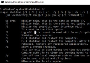 Tắt / Khởi động lại Windows bằng Command Prompt (CMD) 