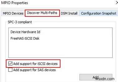 Làm thế nào để kích hoạt và cấu hình MPIO trên Windows Server 2016 / 2012R2? 