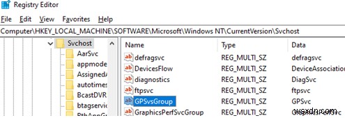 Windows không thể kết nối với dịch vụ GPSVC 