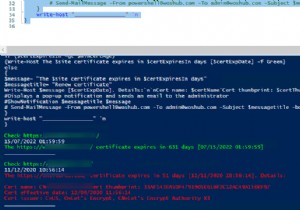 Kiểm tra ngày hết hạn chứng chỉ SSL / TLS với PowerShell 