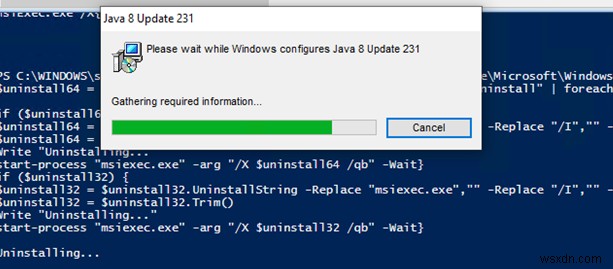 Làm thế nào để Kiểm tra hoặc Cập nhật Phiên bản Java trong Windows bằng PowerShell? 