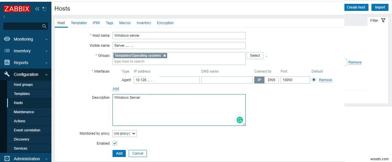 Hướng dẫn cấu hình cơ bản và cài đặt Zabbix 