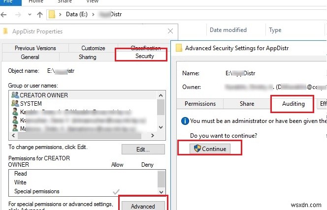 Làm thế nào để phát hiện ai đã xóa tệp trên Windows Server bằng chính sách kiểm tra? 