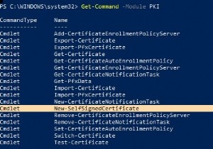 Làm cách nào để tạo chứng chỉ tự ký trong Windows với PowerShell? 