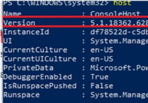 Làm thế nào để Kiểm tra Phiên bản PowerShell đã được Cài đặt? 