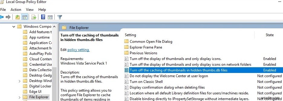 Làm thế nào để Vô hiệu hóa / Loại bỏ Tệp Thumbs.db trên Thư mục Mạng trong Windows? 