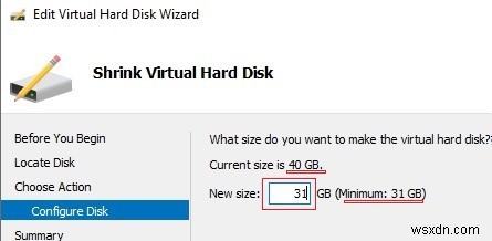 Làm thế nào để mở rộng hoặc thu nhỏ đĩa cứng ảo trên Hyper-V? 