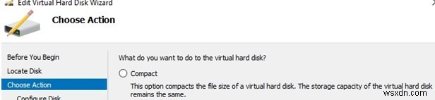 Làm thế nào để mở rộng hoặc thu nhỏ đĩa cứng ảo trên Hyper-V? 