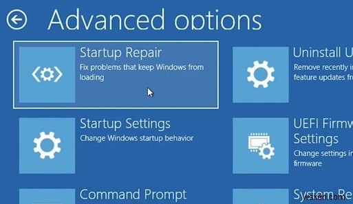 Khắc phục “Winload.efi bị thiếu hoặc có lỗi” trong Windows 10 