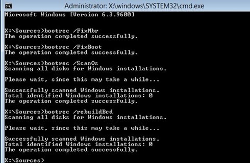 Khắc phục “Winload.efi bị thiếu hoặc có lỗi” trong Windows 10 