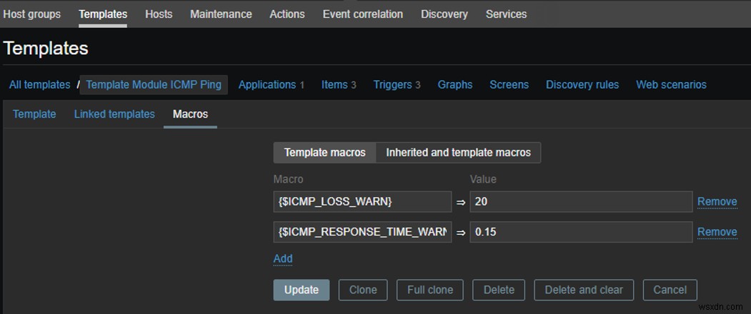 Zabbix - Kiểm tra Ping ICMP đơn giản 