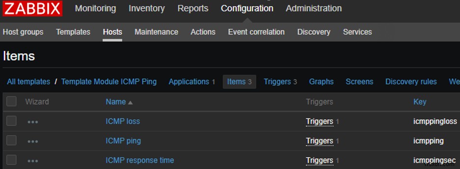 Zabbix - Kiểm tra Ping ICMP đơn giản 