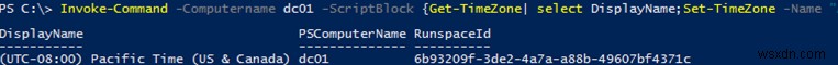 Sử dụng PowerShell Invoke-Command để chạy tập lệnh trên máy tính từ xa 