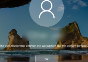 Sửa chữa mối quan hệ tin cậy bị hỏng giữa máy trạm và miền quảng cáo 