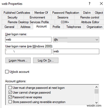 Tạo tệp Keytab để xác thực Kerberos trong Active Directory 