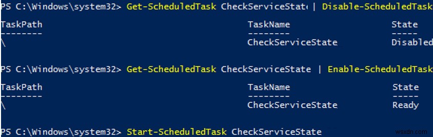 Cách tạo và quản lý công việc đã lên lịch với PowerShell? 