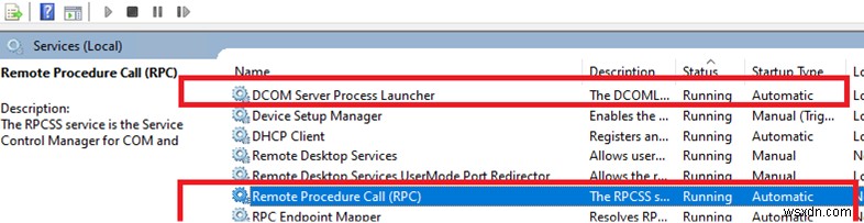 Khắc phục sự cố Lỗi “Máy chủ RPC không khả dụng” trên Windows 