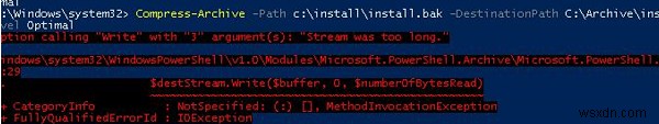 Làm cách nào để tạo tệp lưu trữ ZIP và giải nén tệp bằng PowerShell? 