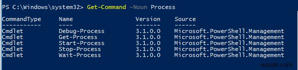 Quản lý các quy trình của Windows với PowerShell 