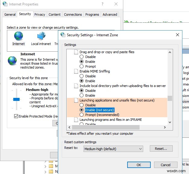 Làm cách nào để tắt “Mở tệp - Cảnh báo bảo mật” trên Windows 10? 