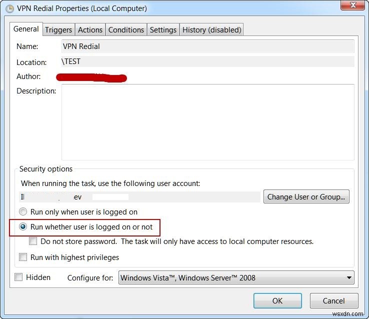 Tự động trả lời cho các kết nối VPN trong Windows 8/10/2012 
