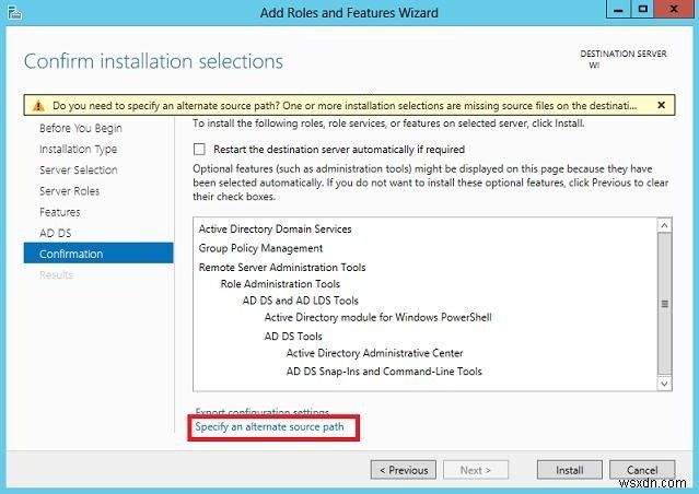 Dọn dẹp an toàn thư mục WinSXS trong Windows Server 2012 