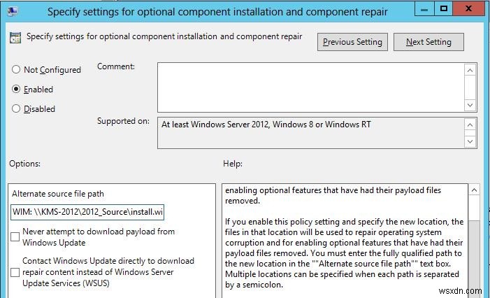 Dọn dẹp an toàn thư mục WinSXS trong Windows Server 2012 