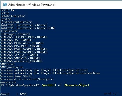 Cách xóa nhật ký sự kiện của Windows bằng PowerShell hoặc Wevtutil 