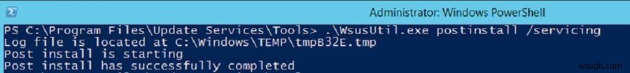 Windows 10:Lỗi WSUS 0x8024401c 