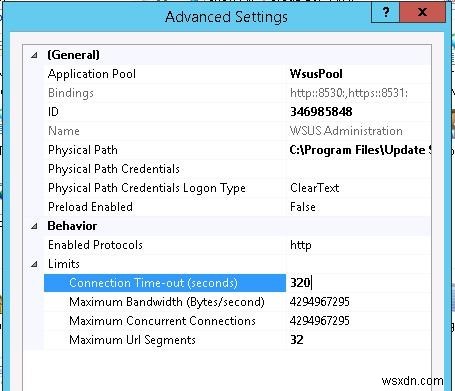 Windows 10:Lỗi WSUS 0x8024401c 