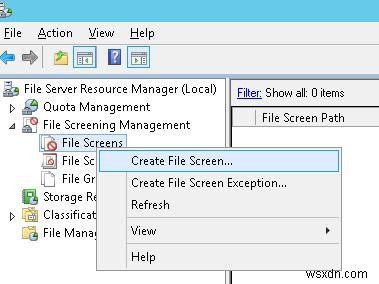 Sử dụng FSRM trên Windows File Server để ngăn chặn Ransomware 