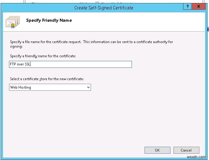 FTP qua SSL (FTPS) trên Windows Server 2012 R2 