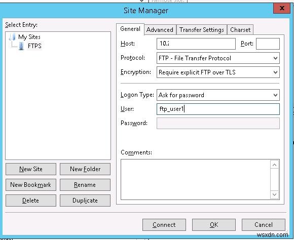 FTP qua SSL (FTPS) trên Windows Server 2012 R2 