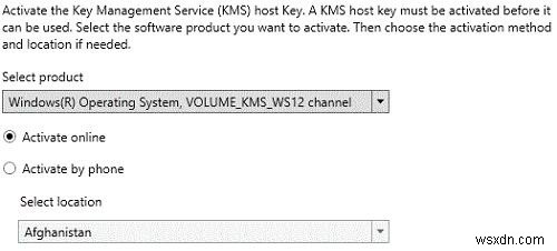 Cài đặt KMS Server trên Windows Server 2012 R2 