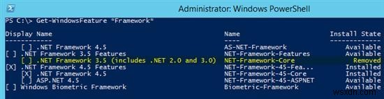 Cách cài đặt .NET Framework 3.5 trên Windows Server 2012 R2 