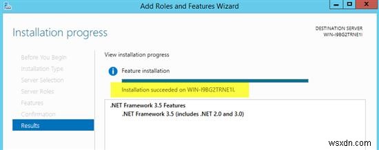 Cách cài đặt .NET Framework 3.5 trên Windows Server 2012 R2 