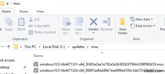 Tích hợp Windows Updates vào Windows 10 Install Image 