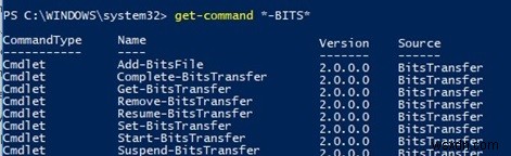 Sao chép các tệp lớn qua mạng không đáng tin cậy bằng BITS và PowerShell 