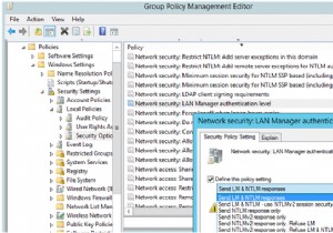 Làm thế nào để vô hiệu hóa xác thực NTLM trong miền Windows? 