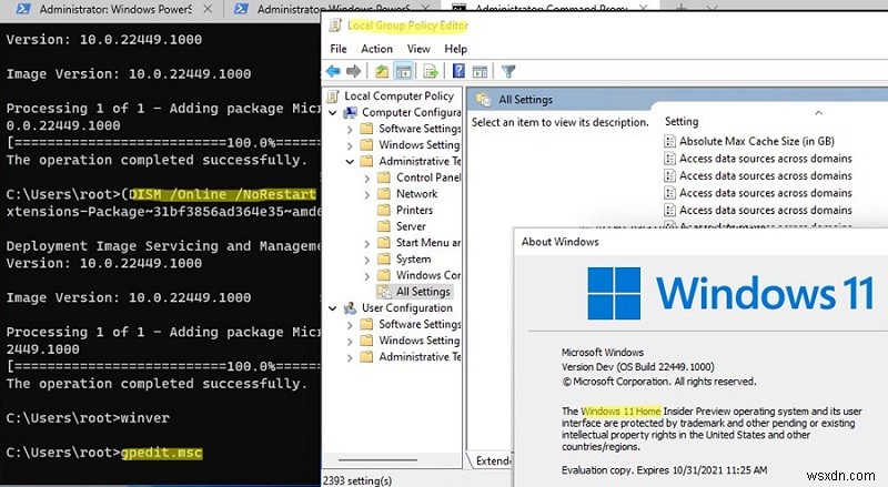 Bật Trình chỉnh sửa chính sách nhóm (gpedit.msc) trên Windows 10/11 Home Edition 