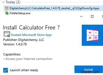 Làm cách nào để tải xuống tệp APPX từ Microsoft Store để cài đặt ngoại tuyến? 