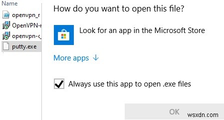Khắc phục:Không thể mở tệp thực thi (.EXE) trên Windows 