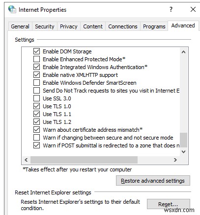 Lỗi SSL:Trang web này không thể cung cấp kết nối an toàn trong Chrome, Opera &Chromium 