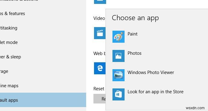 Cách khôi phục Windows Photo Viewer trong Windows 10 