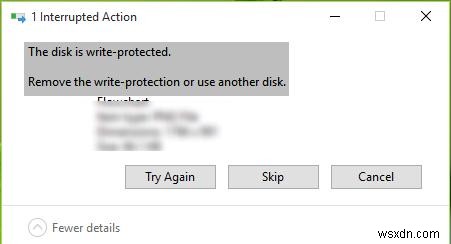 Sửa lỗi Disk Is Write được bảo vệ trong Windows 10 