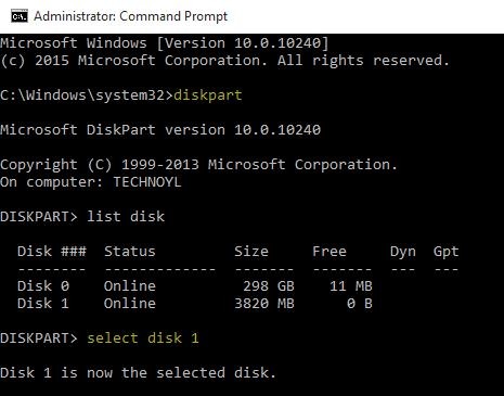 Sửa lỗi Disk Is Write được bảo vệ trong Windows 10 
