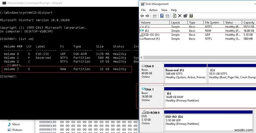 Khôi phục tệp từ phân vùng RAW bằng TestDisk 