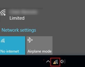 Truy cập Wi-Fi hạn chế trong Windows 10 và 8.1 - Khắc phục sự cố 