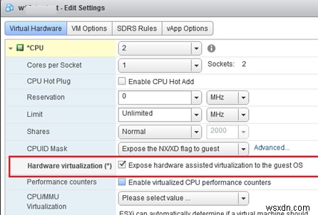 Cách cài đặt Hyper-V Role trong Windows 10 VM dưới VMWare ESXi 