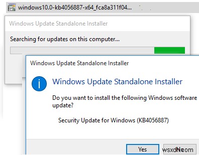 Cách cài đặt thủ công các bản cập nhật CAB và MSU trong Windows 10 